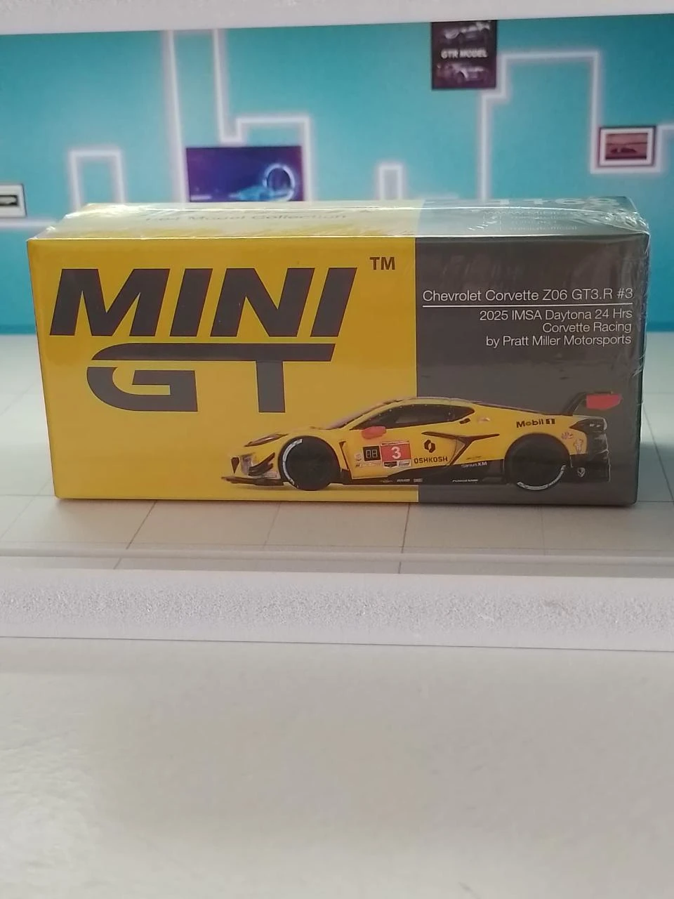 Mini GT 1/64 MGT1168 Chevrolet Corvette Z06 GT3.R #3 2025 IMSA Daytona 24 Heures – photo 2